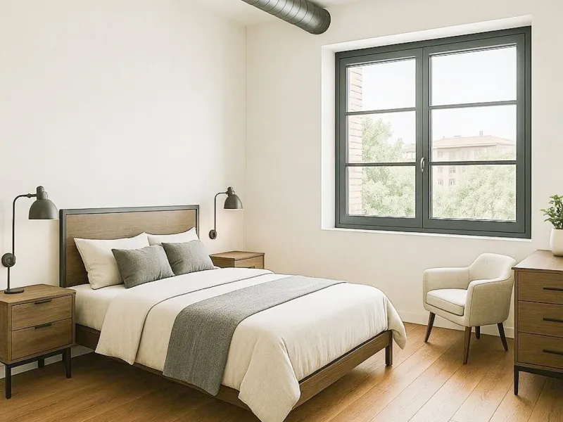 Modernist 4-Bedroom Apartment in a Renovated Regal Building in Plaza Tetuán, Barcelona