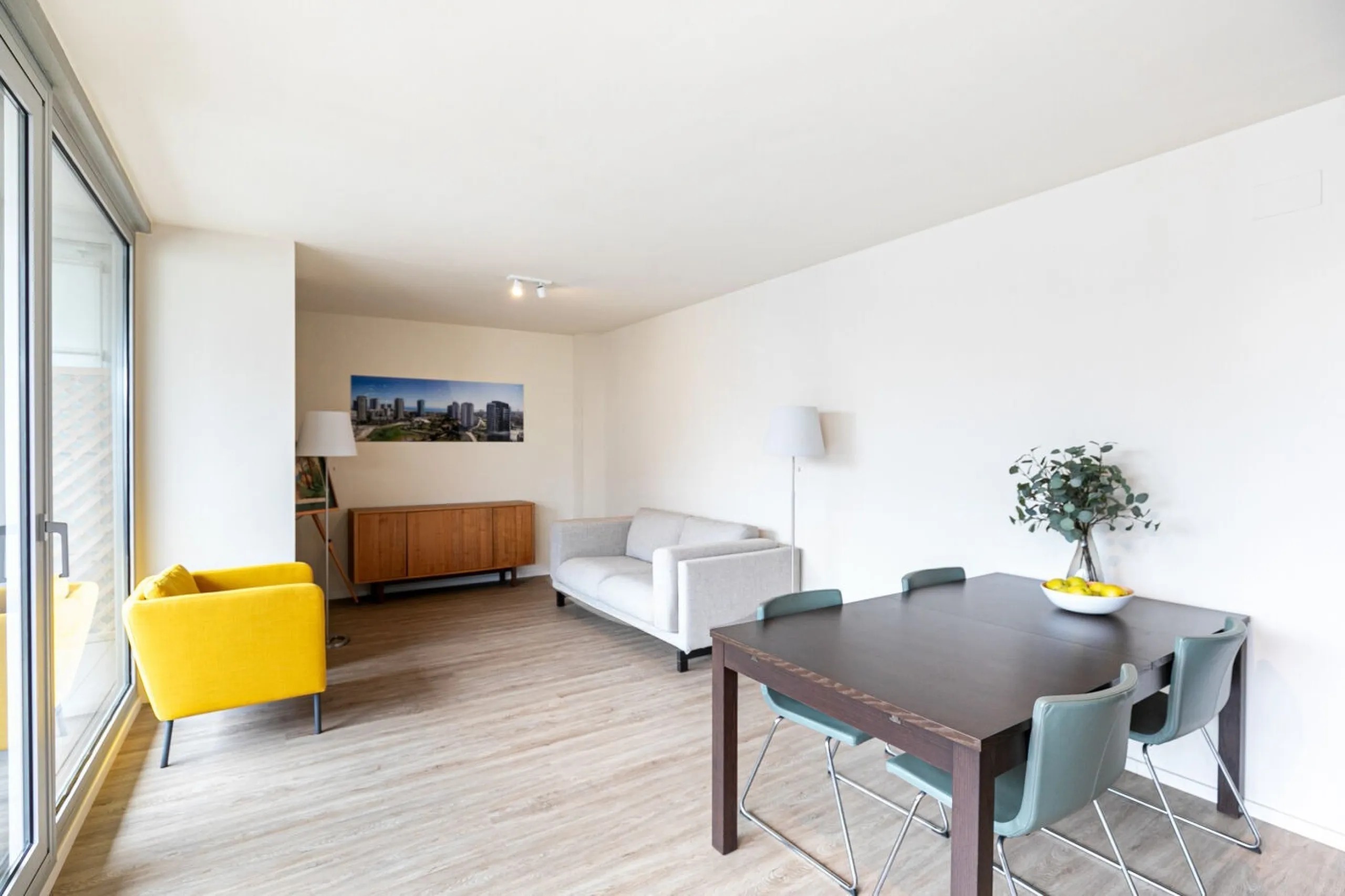 Upgraded Apartment in the Prestigious Illa del Cel Complex, Diagonal Mar, Barcelona