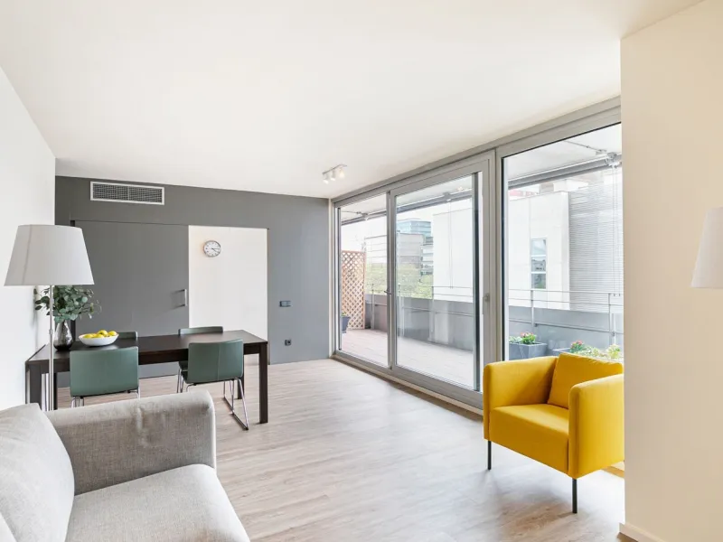 Upgraded Apartment in the Prestigious Illa del Cel Complex, Diagonal Mar, Barcelona