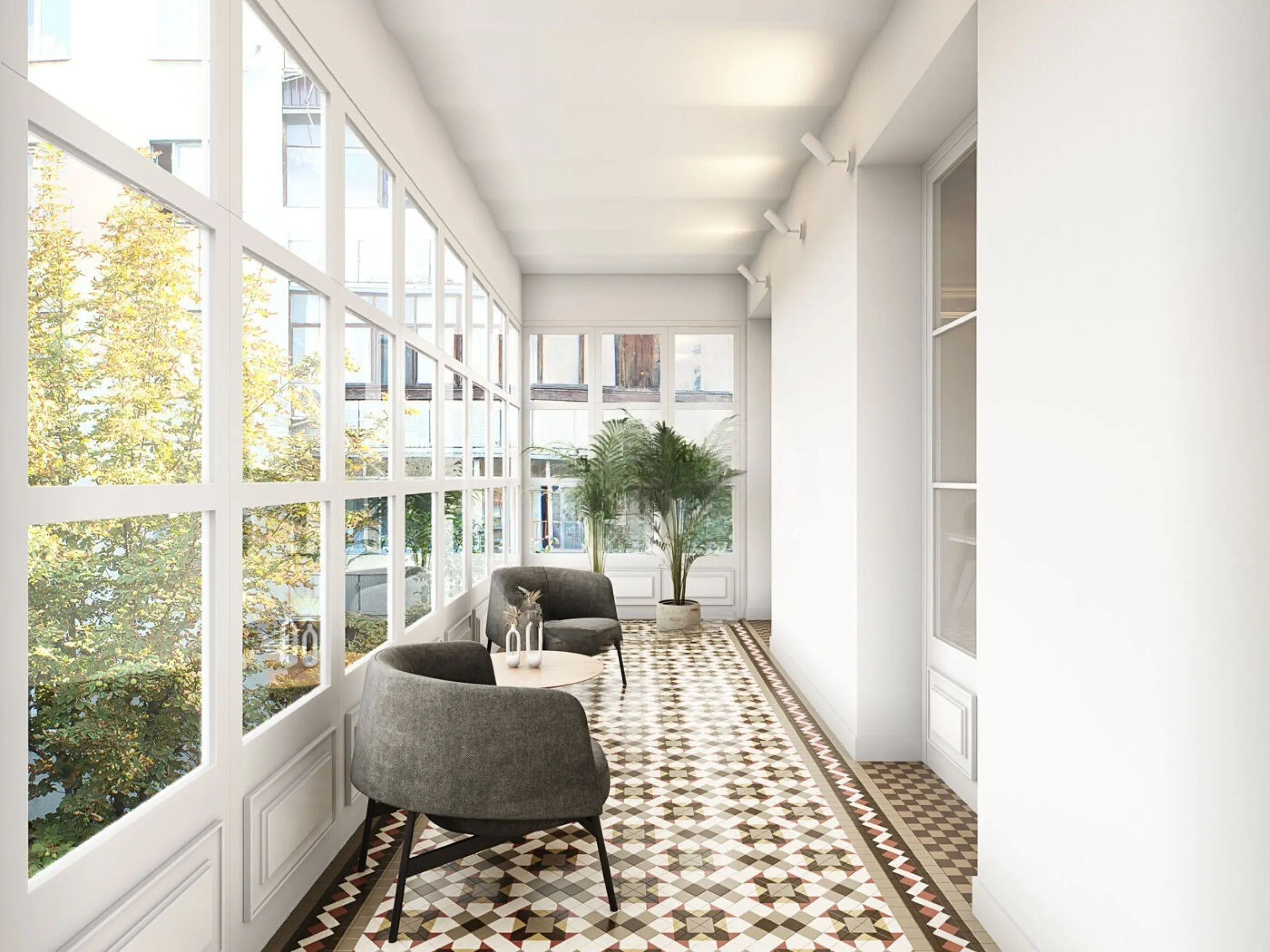Elegant Renovated Modernist Apartment in Eixample, Roger de Llúria, Barcelona