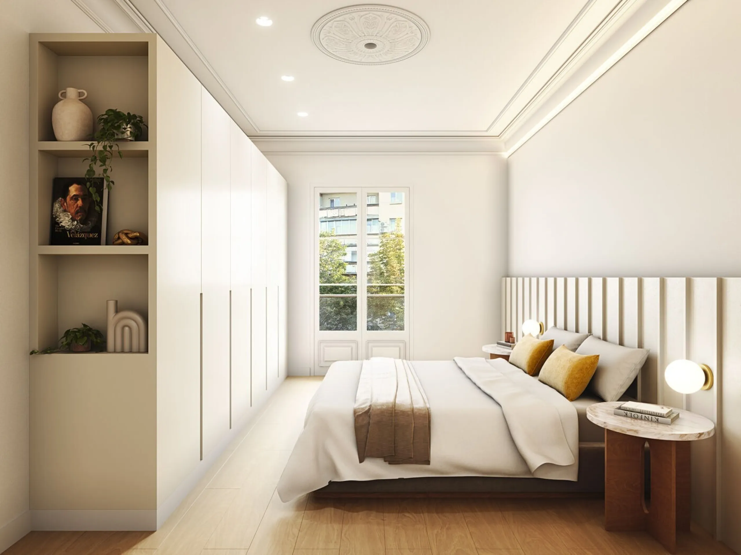 Elegant Renovated Modernist Apartment in Eixample, Roger de Llúria, Barcelona