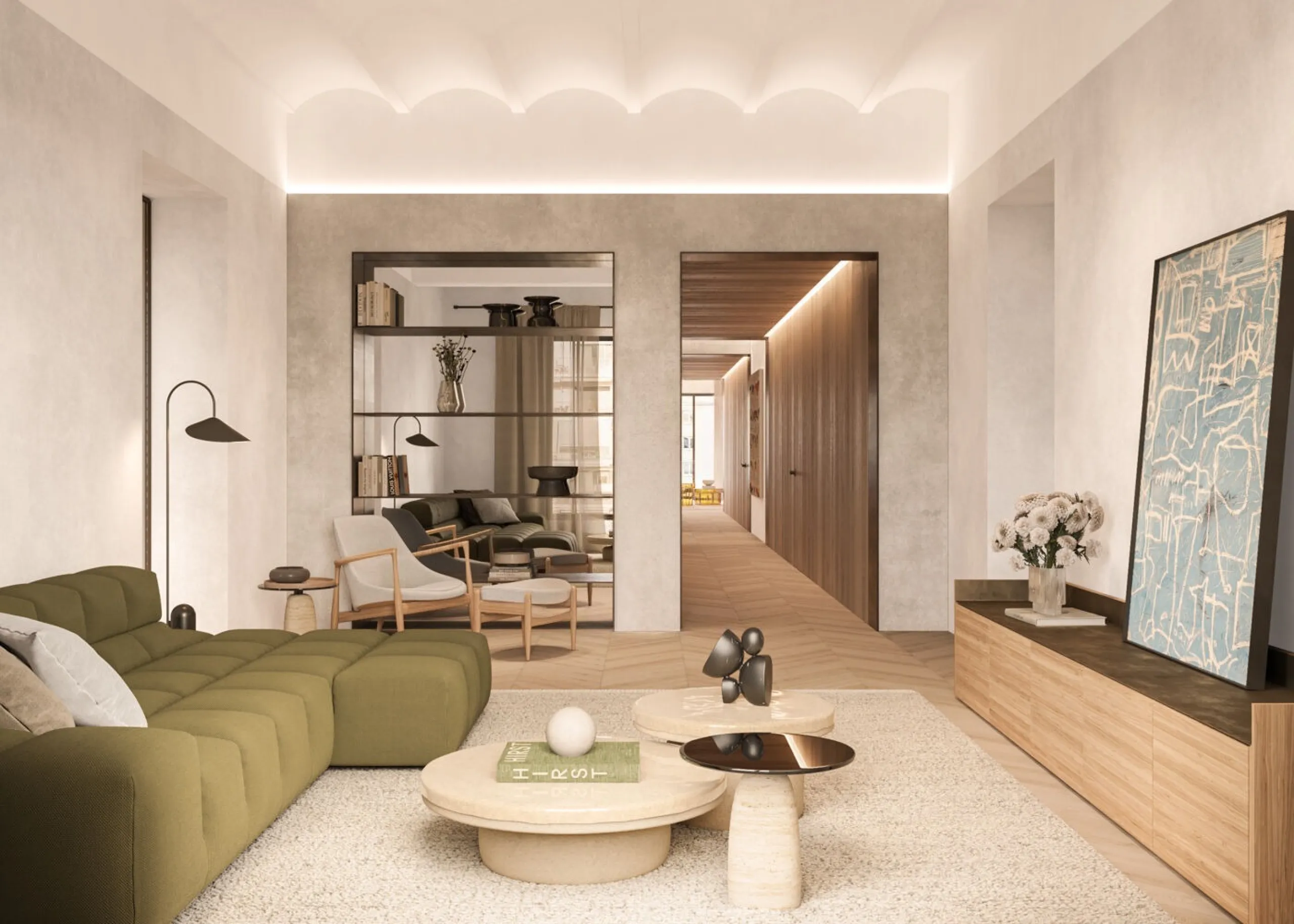 Brand-New Designer Apartment Overlooking Turó Park in Barcelona