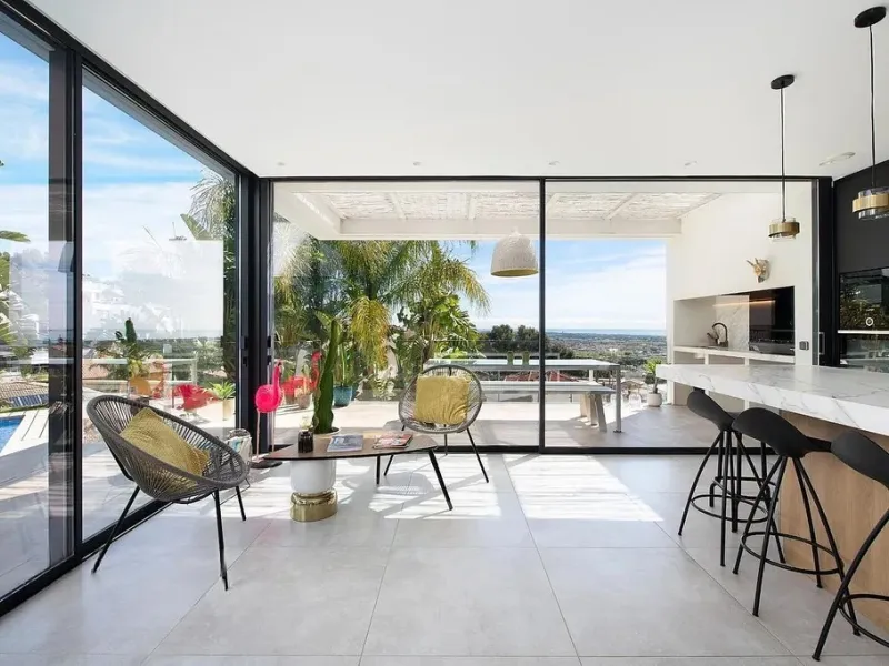 Modern Designer Villa with Pool and Views in Montemar Alto, Castelldefels, Barcelona