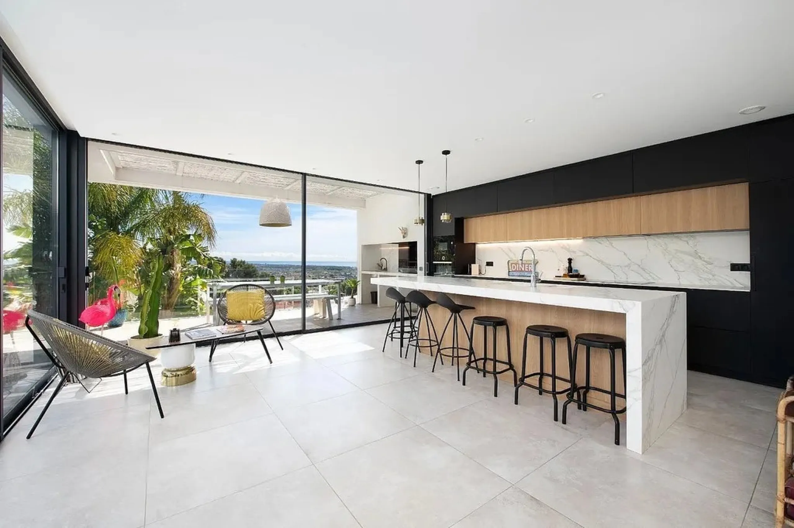 Modern Designer Villa with Pool and Views in Montemar Alto, Castelldefels, Barcelona