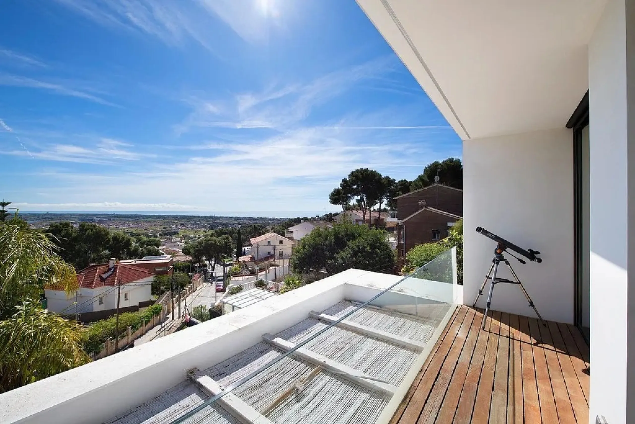 Modern Designer Villa with Pool and Views in Montemar Alto, Castelldefels, Barcelona