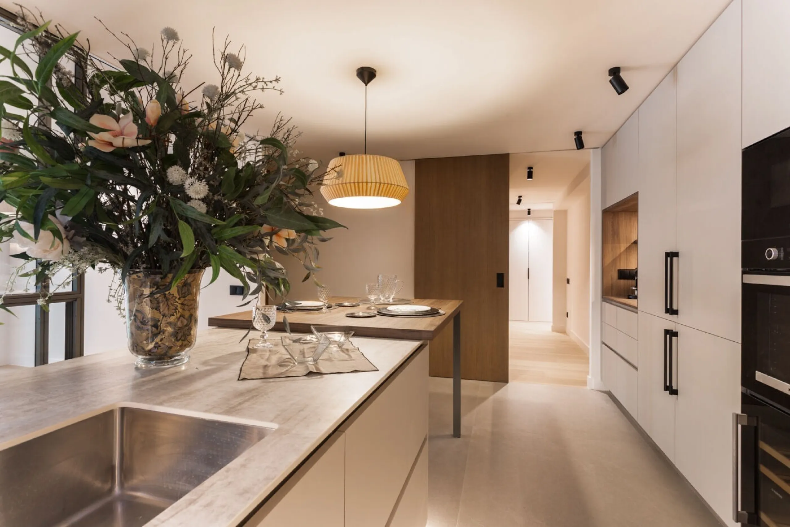 Elegant New Home in Turó Park with Terrace and Parking, Barcelona