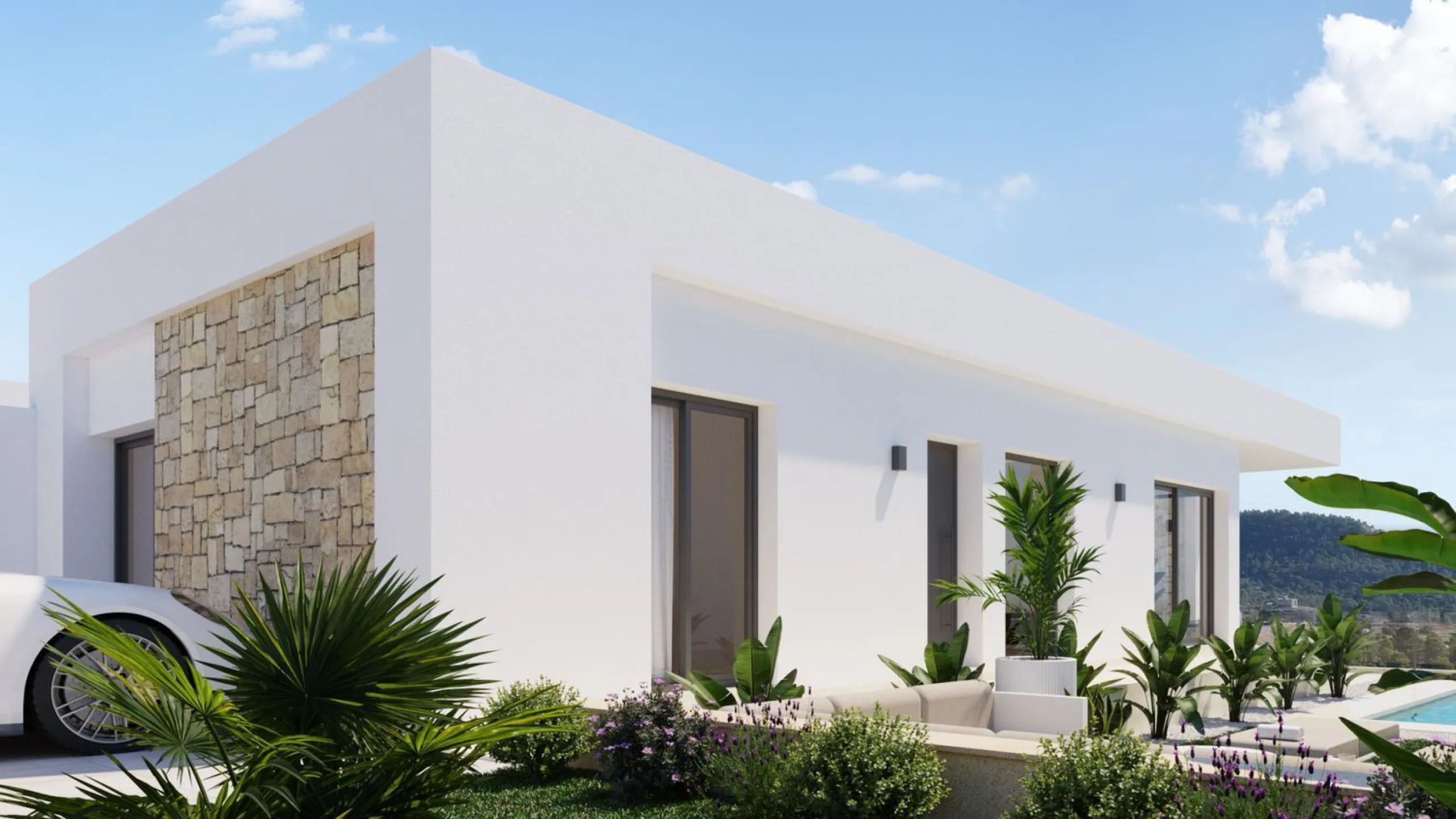 Residencial exclusivo con vistas a la montaña y golf en Finestrat
