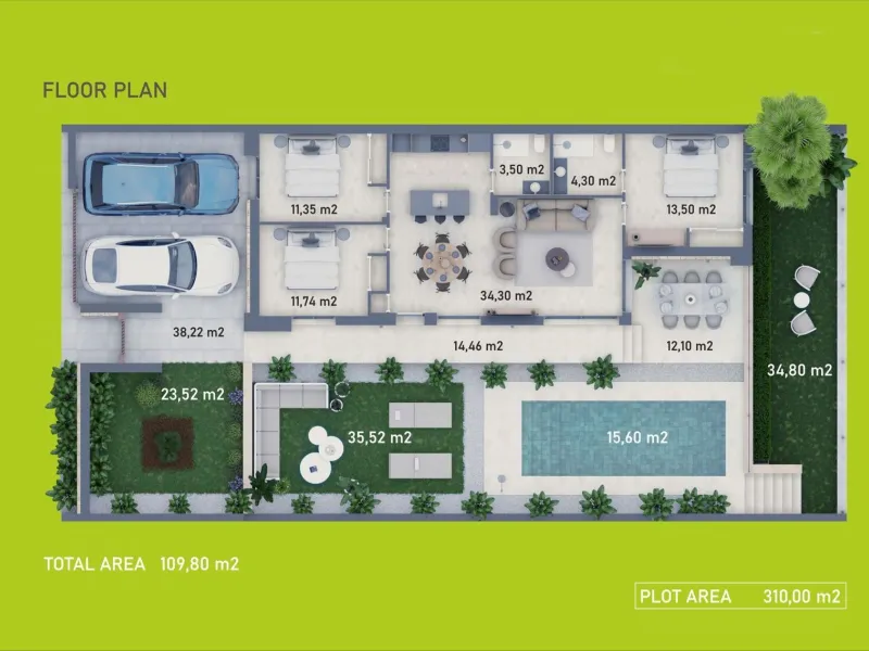 Exclusive Residential Resort with Mountain and Golf Views in Finestrat