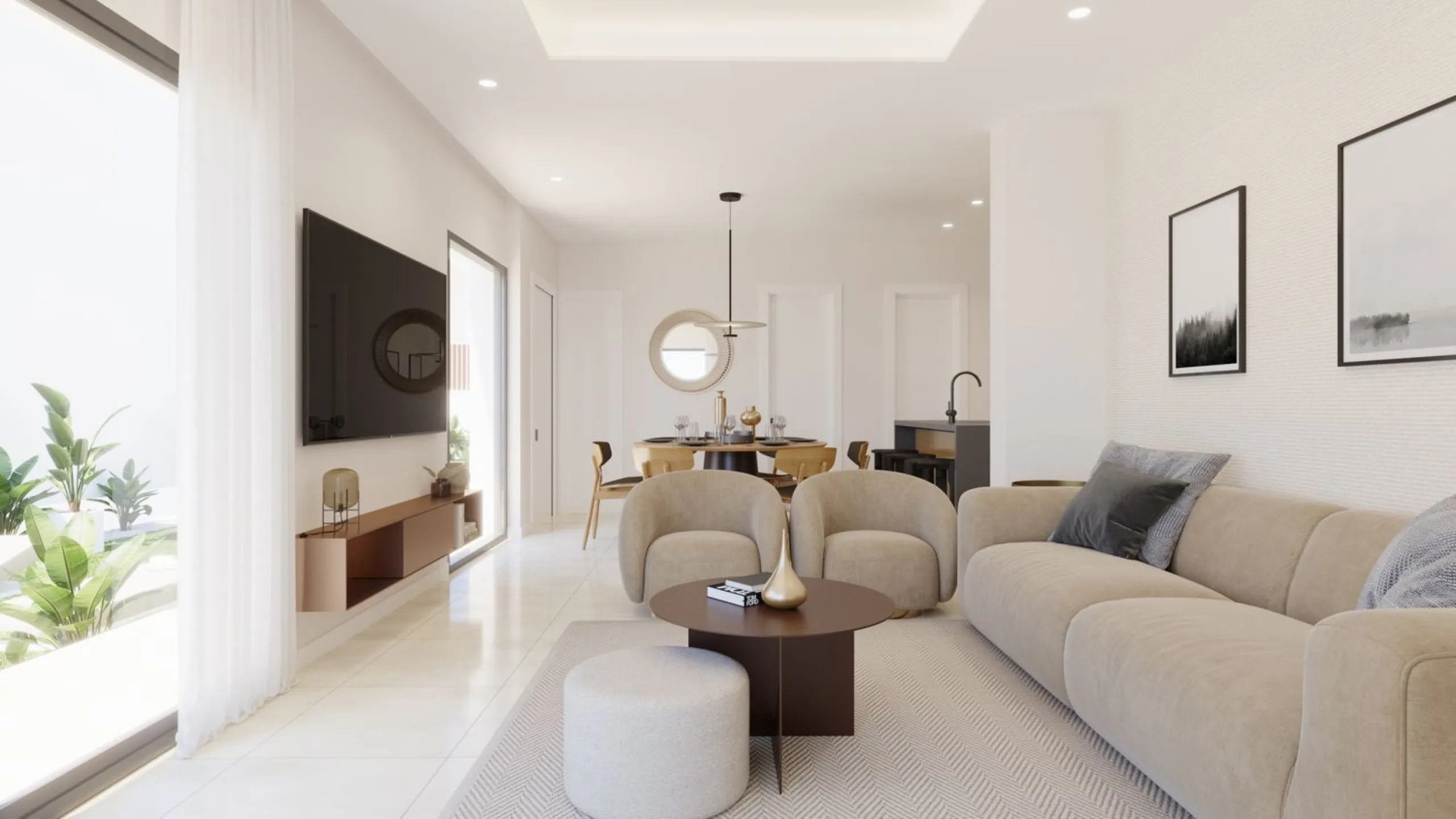 Exclusive Residential Resort with Mountain and Golf Views in Finestrat