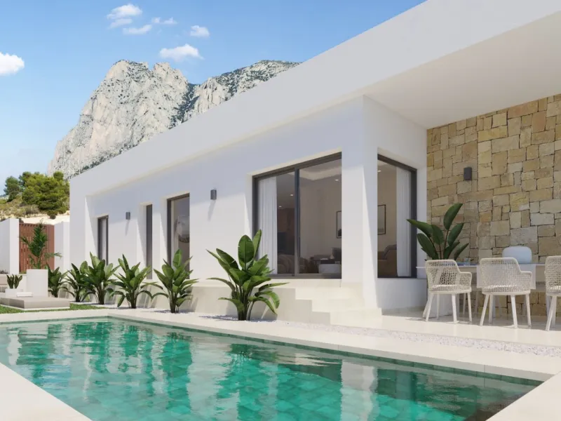 Exclusive Residential Resort with Mountain and Golf Views in Finestrat
