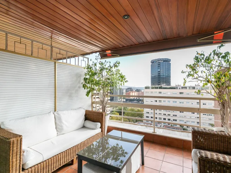 Ático dúplex de lujo con terraza en Pedralbes, Barcelona