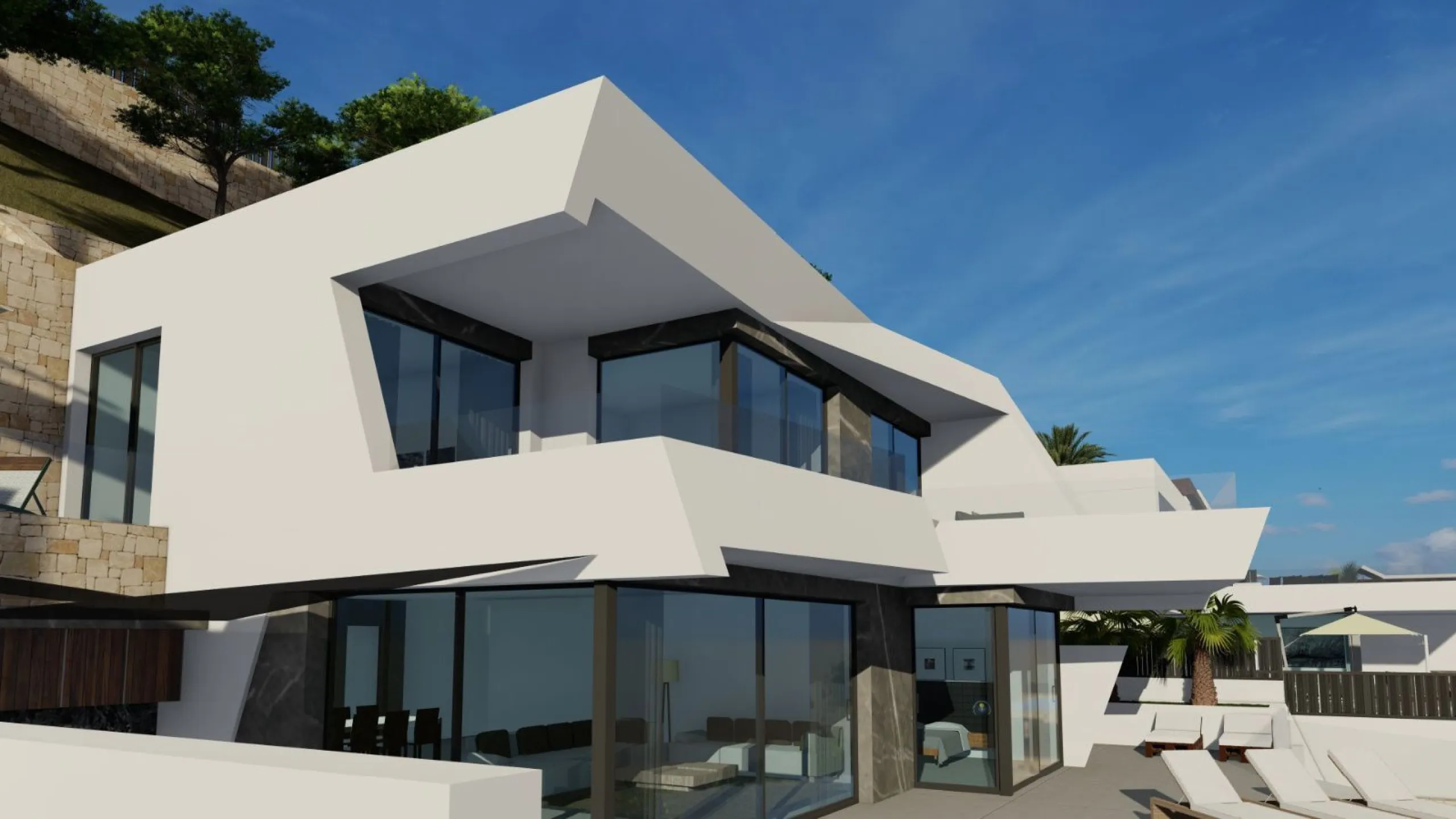 Newly Built Villa with Panoramic Views in Calpe, Private Pool and Contemporary Design on the Costa Blanca