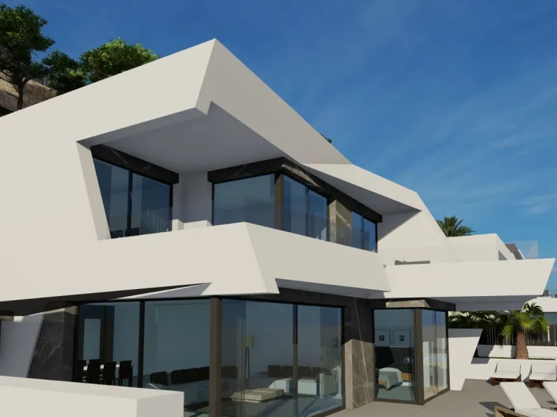Newly Built Villa with Panoramic Views in Calpe, Private Pool and Contemporary Design on the Costa Blanca