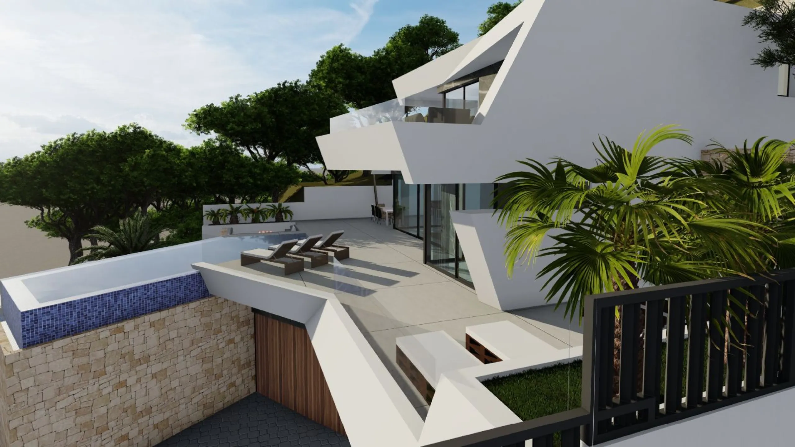 Newly Built Villa with Panoramic Views in Calpe, Private Pool and Contemporary Design on the Costa Blanca