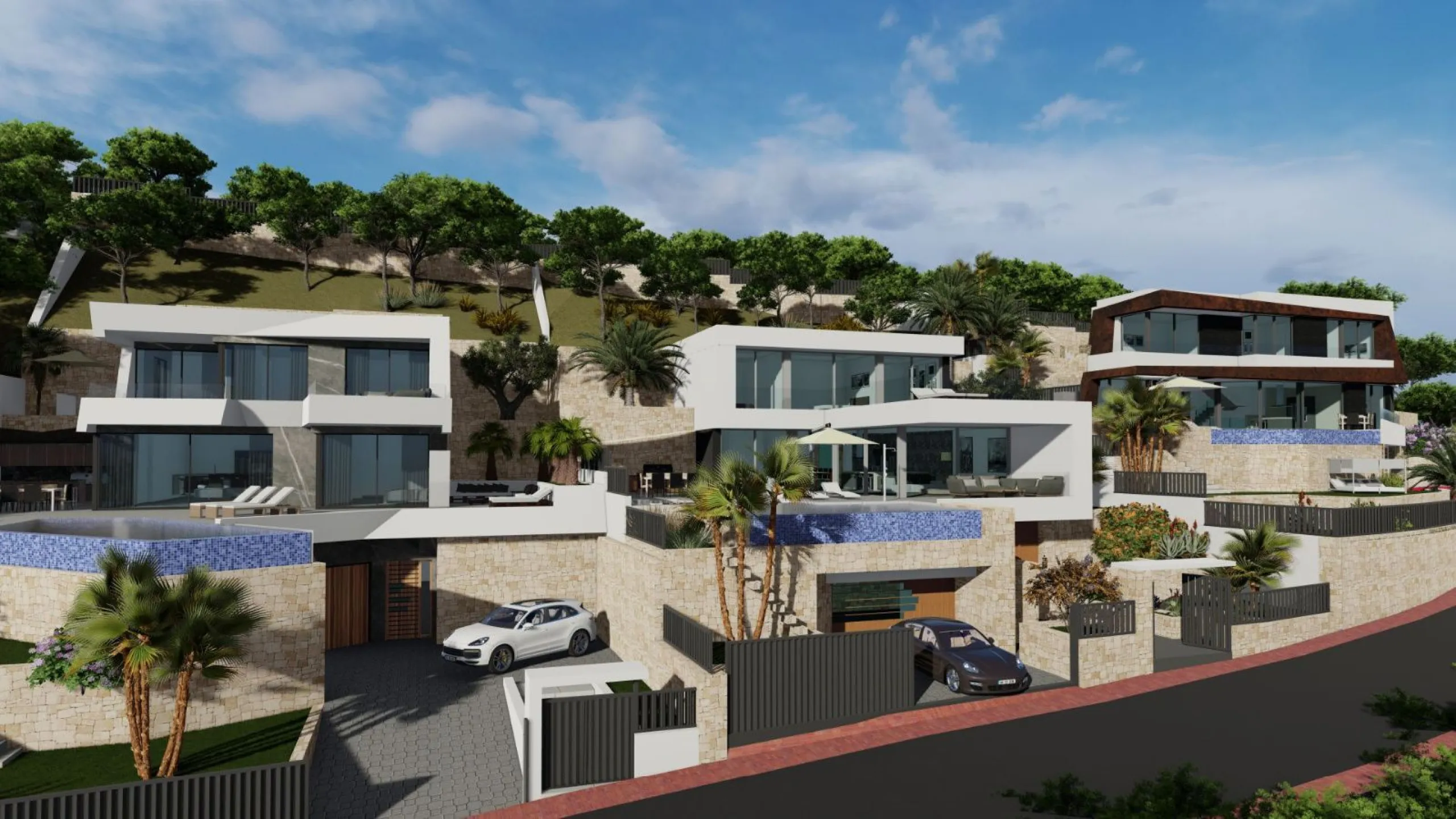 Newly Built Villa with Panoramic Views in Calpe, Private Pool and Contemporary Design on the Costa Blanca