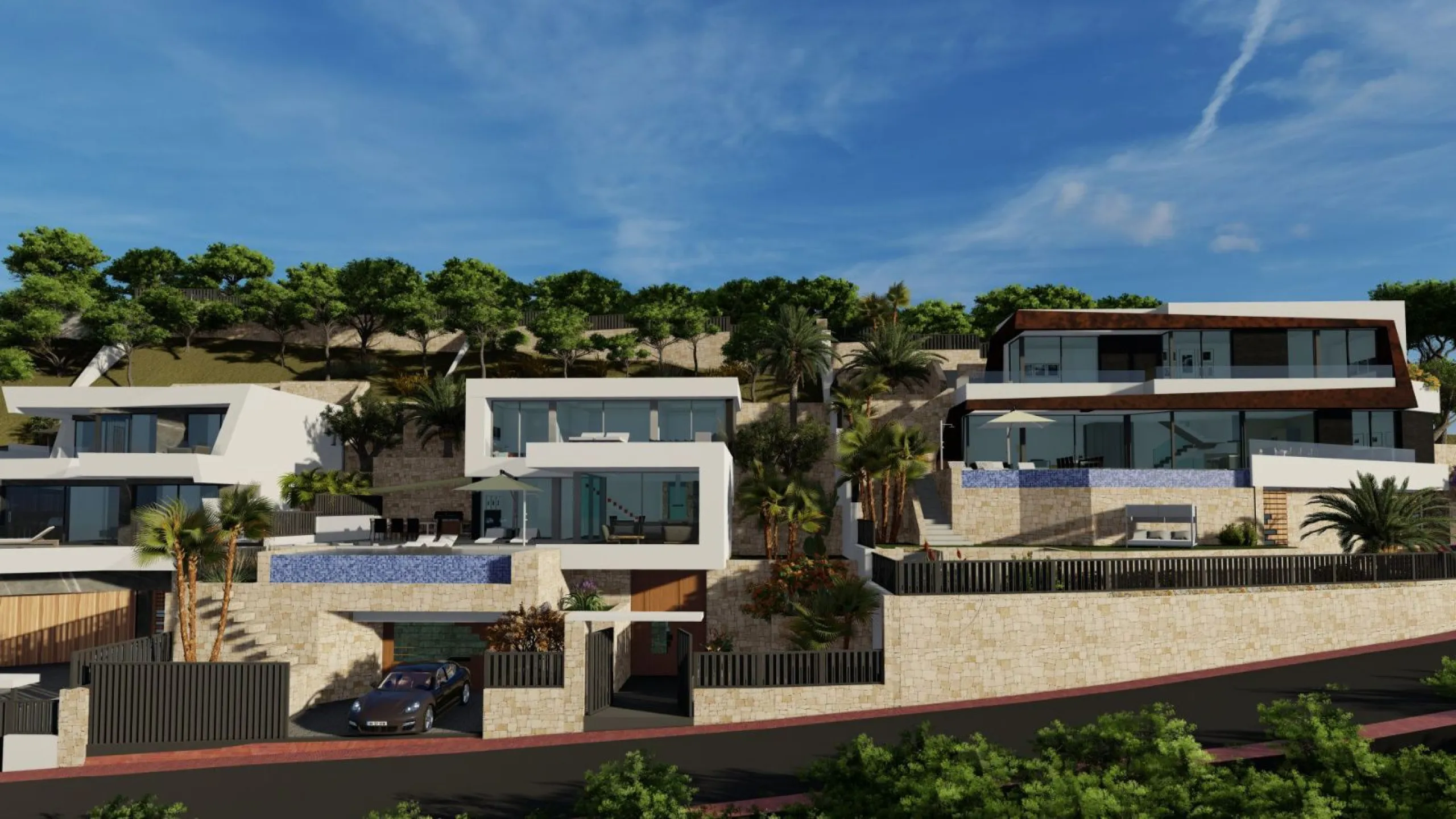 Newly Built Villa with Panoramic Views in Calpe, Private Pool and Contemporary Design on the Costa Blanca