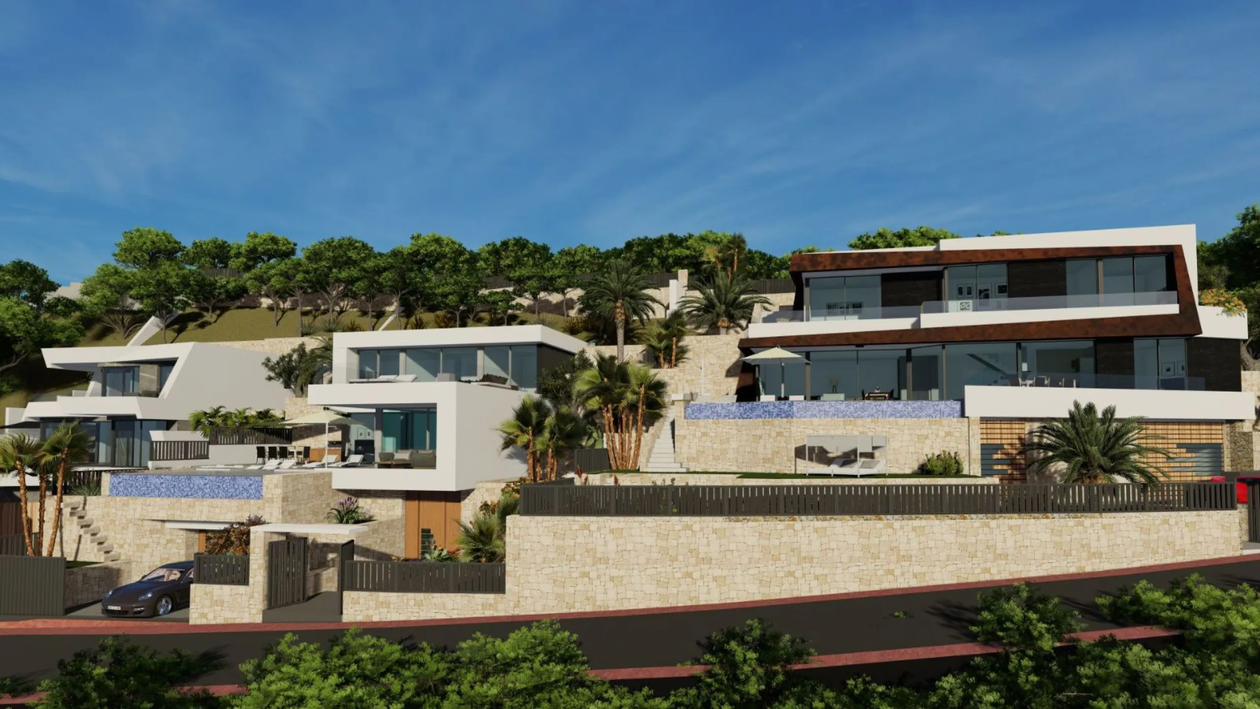 Newly Built Villa with Panoramic Views in Calpe, Private Pool and Contemporary Design on the Costa Blanca
