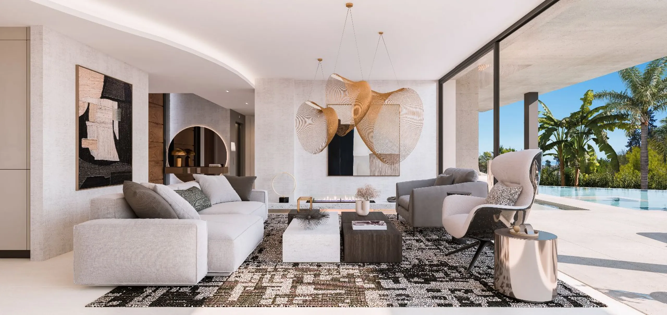 Exclusive, contemporary villa on the Golden Mile in Marbella