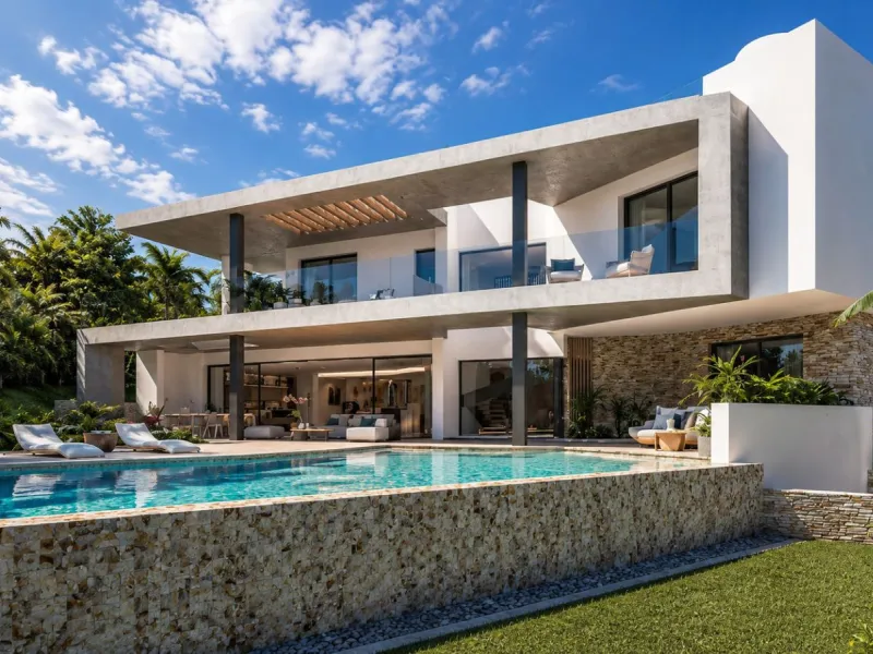 Exclusive, contemporary villa on the Golden Mile in Marbella