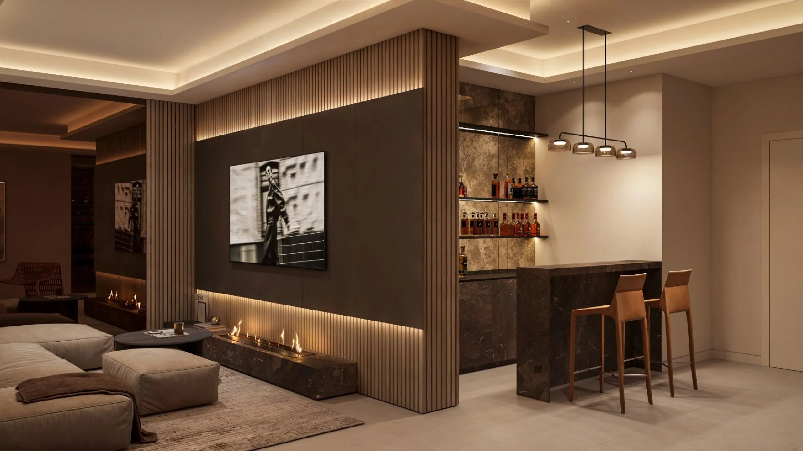 Villa sofisticada y contemporánea en la Golden Mile, Marbella