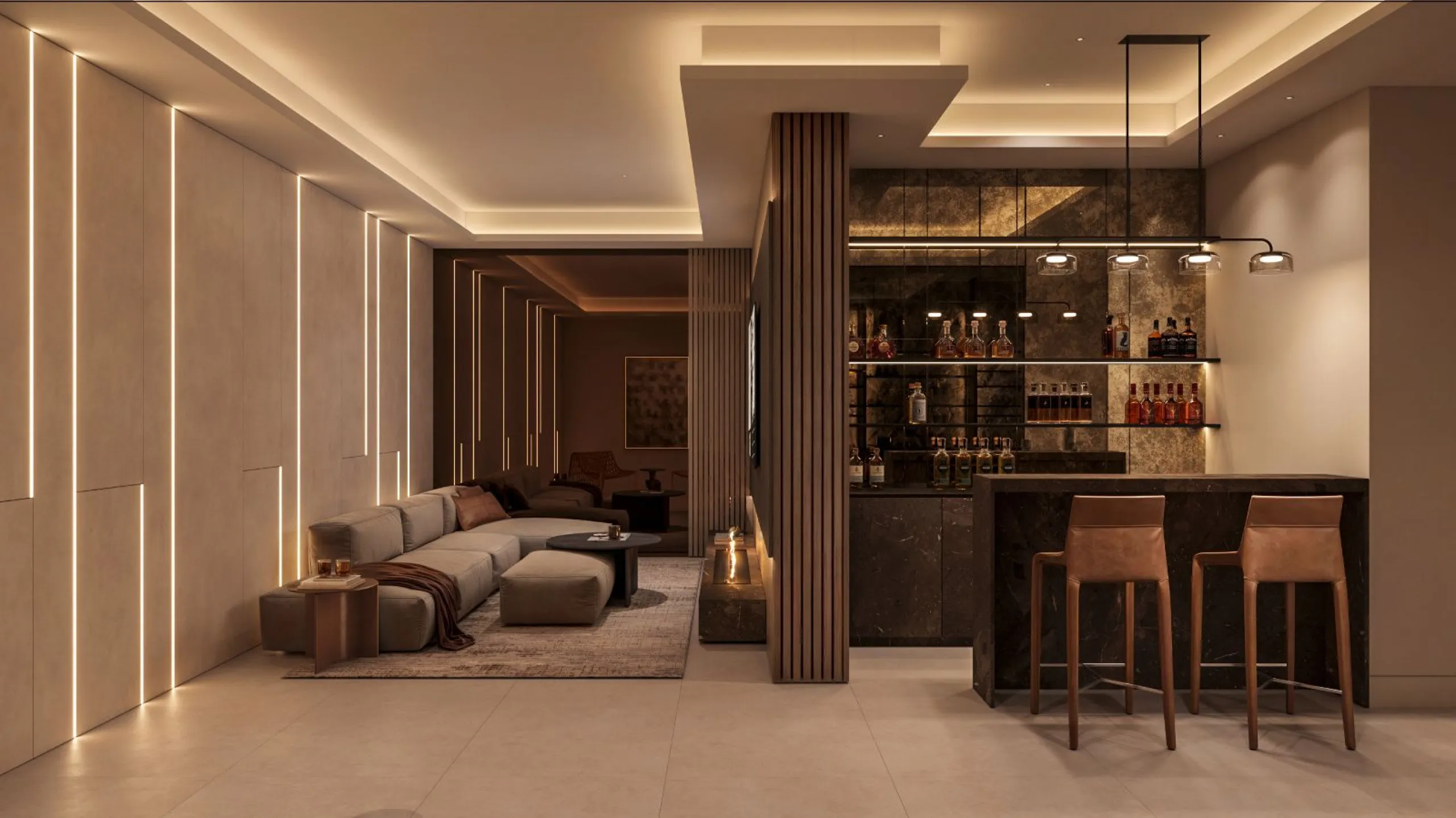 Villa sofisticada y contemporánea en la Golden Mile, Marbella
