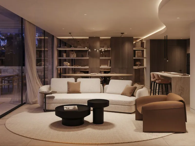 Villa sofisticada y contemporánea en la Golden Mile, Marbella