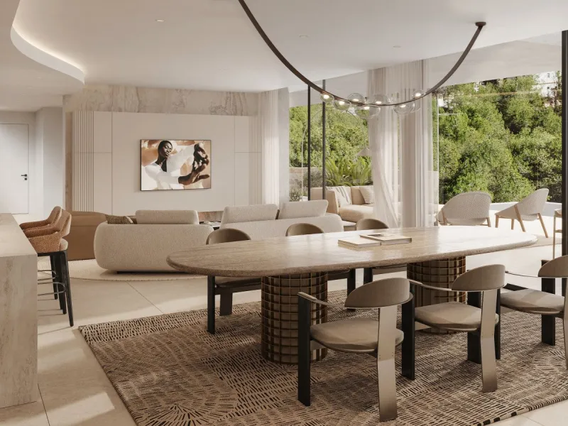 Villa sofisticada y contemporánea en la Golden Mile, Marbella