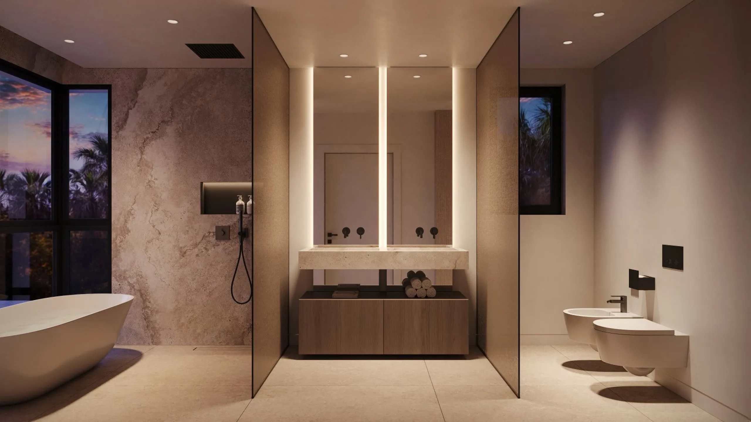 Villa sofisticada y contemporánea en la Golden Mile, Marbella