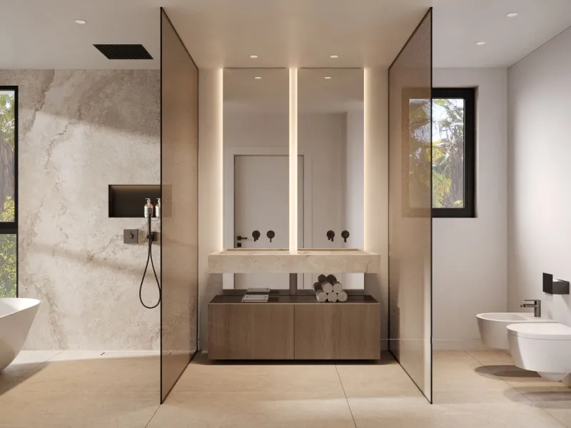 Villa sofisticada y contemporánea en la Golden Mile, Marbella