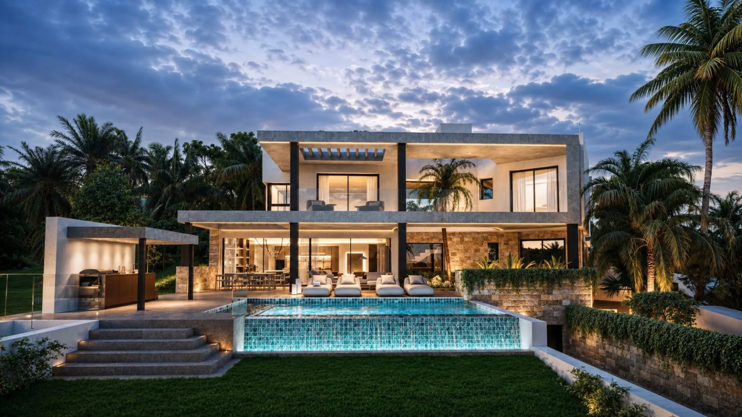 Villa sofisticada y contemporánea en la Golden Mile, Marbella