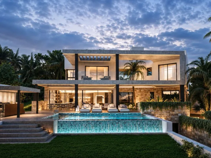 Villa sofisticada y contemporánea en la Golden Mile, Marbella