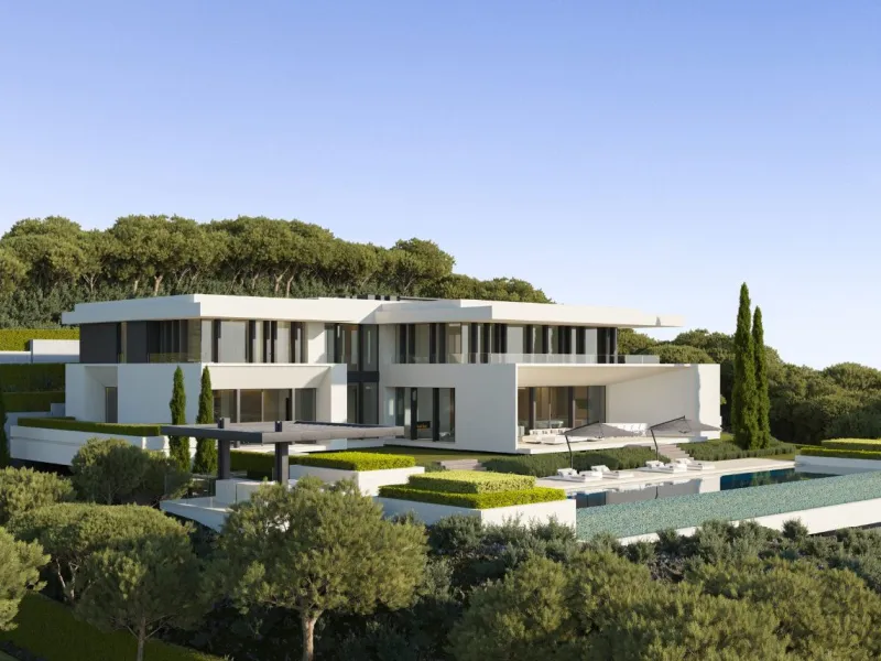 Immense Panoramic Villa Under Construction in La Reserva de Alcuzcuz, Benahavís