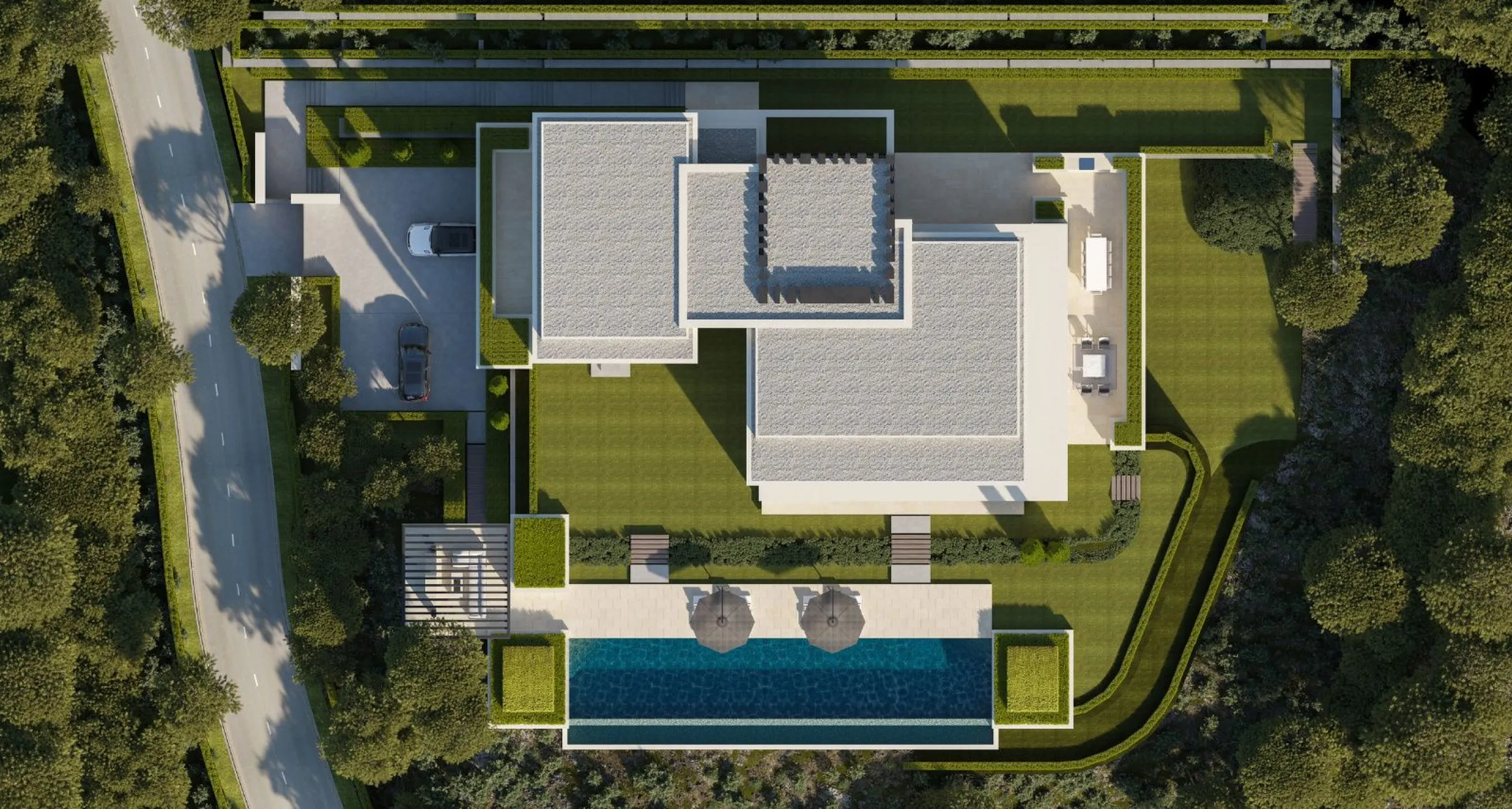 Immense Panoramic Villa Under Construction in La Reserva de Alcuzcuz, Benahavís