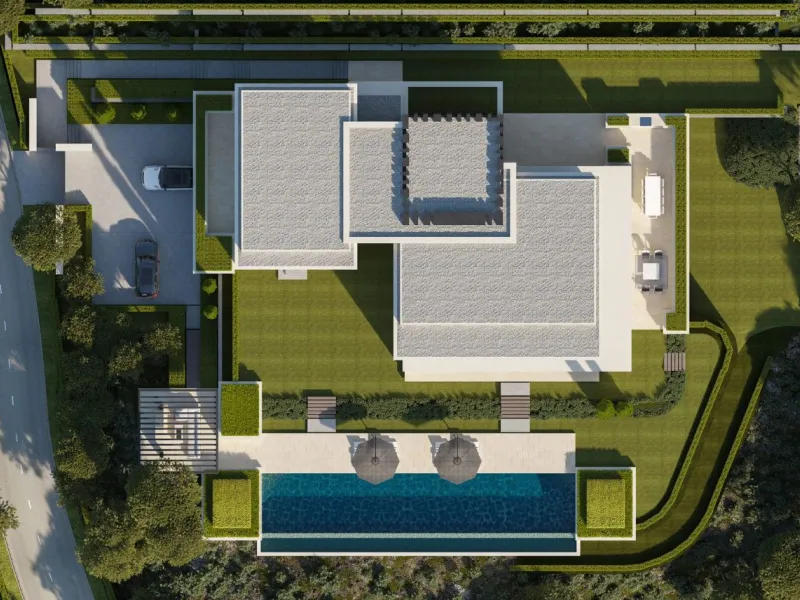 Immense Panoramic Villa Under Construction in La Reserva de Alcuzcuz, Benahavís