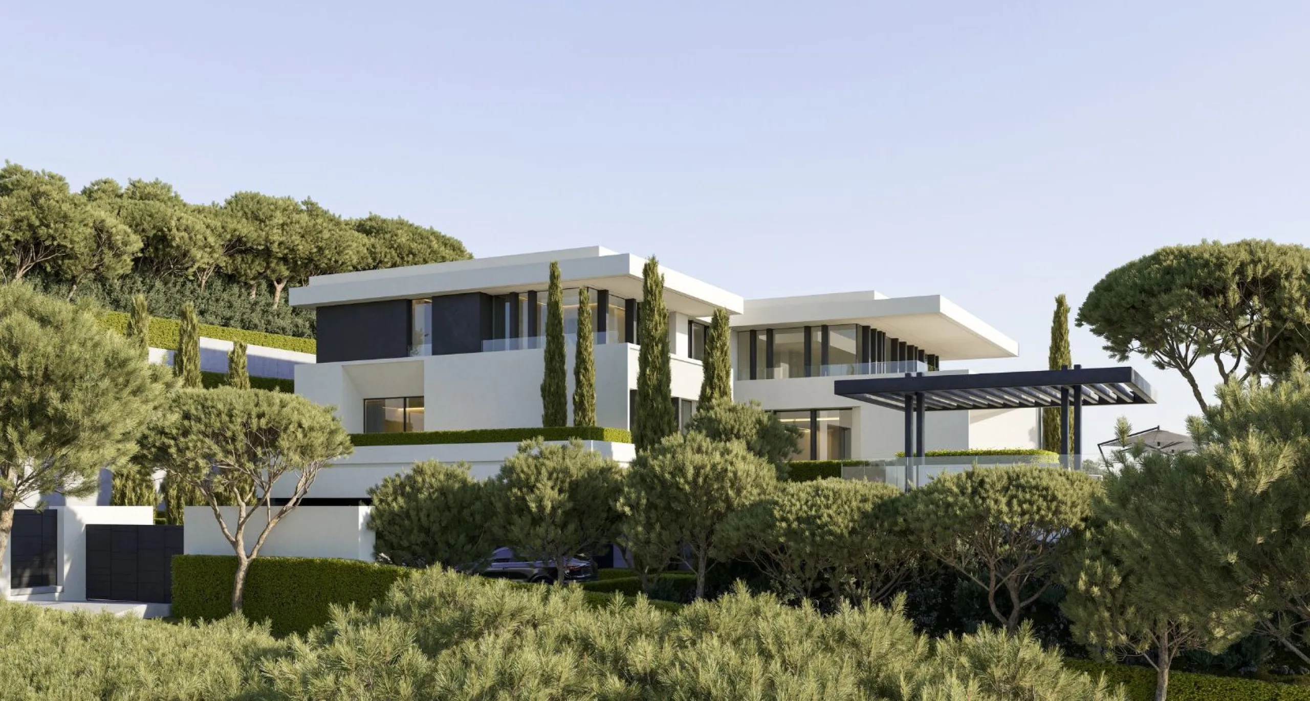 Immense Panoramic Villa Under Construction in La Reserva de Alcuzcuz, Benahavís