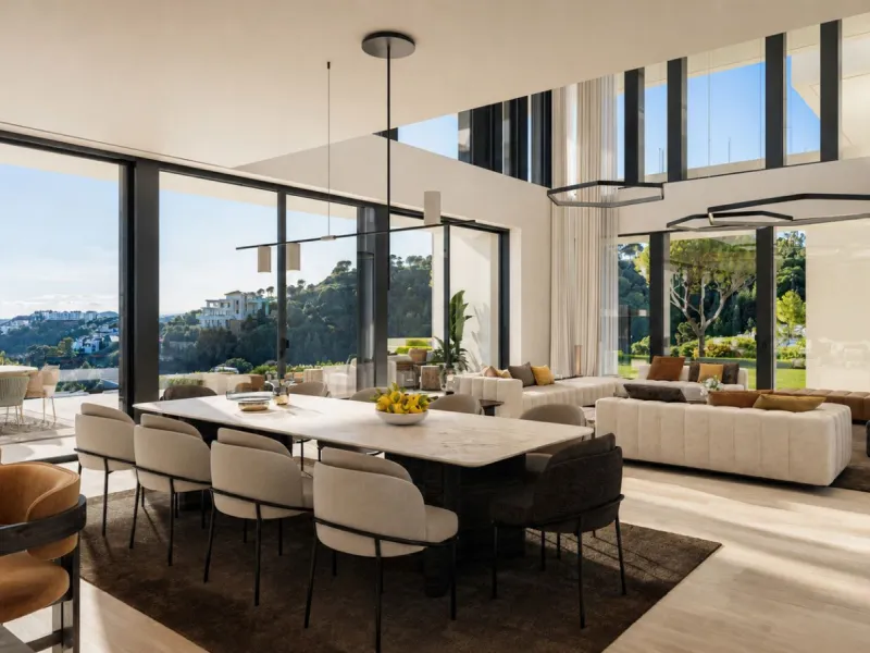 Immense Panoramic Villa Under Construction in La Reserva de Alcuzcuz, Benahavís