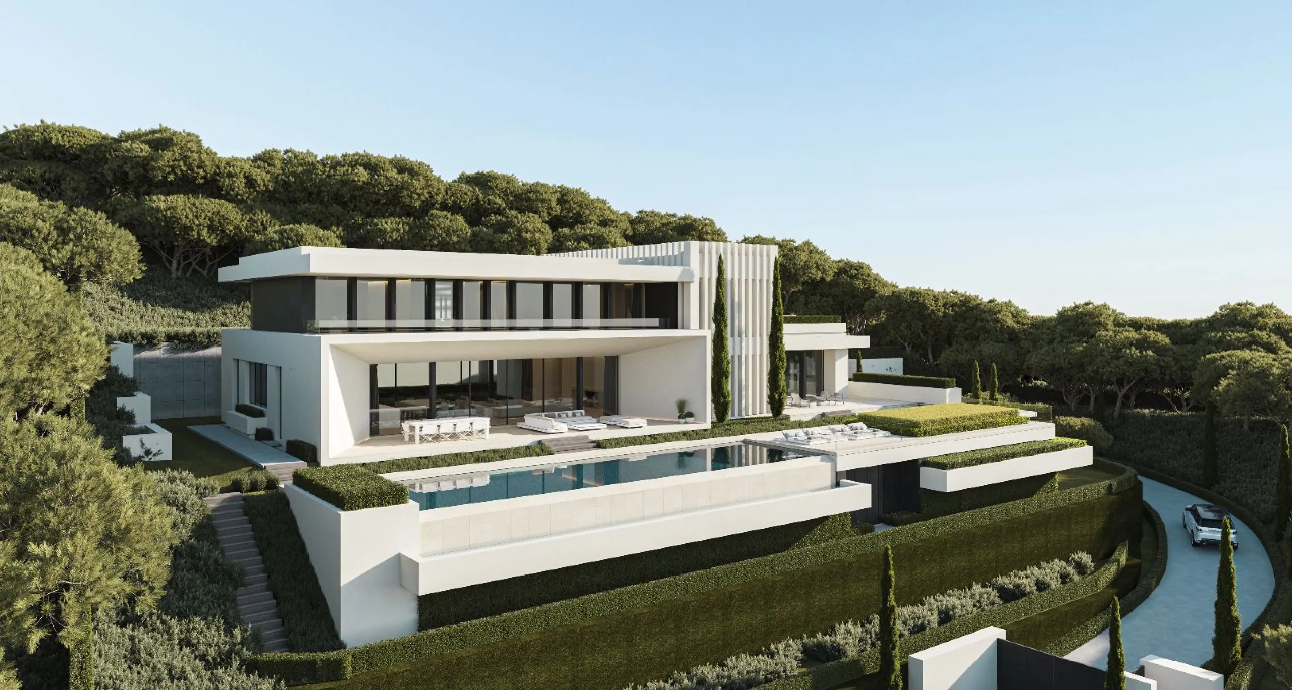 Espectacular villa panorámica en La Reserva de Alcuzcuz, Benahavís
