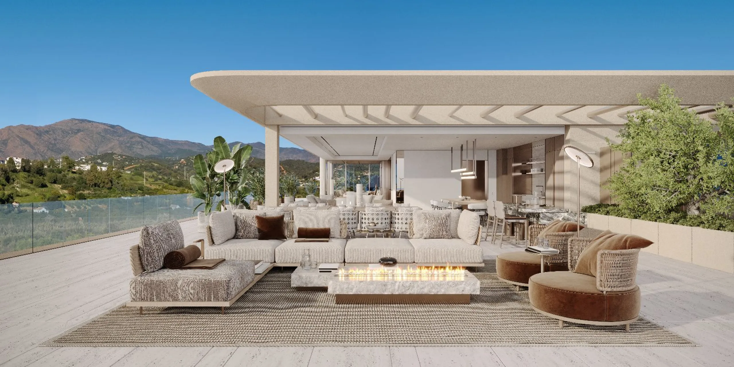 Exclusive Duplex Penthouse on Estepona's Beachfront, Costa del Sol