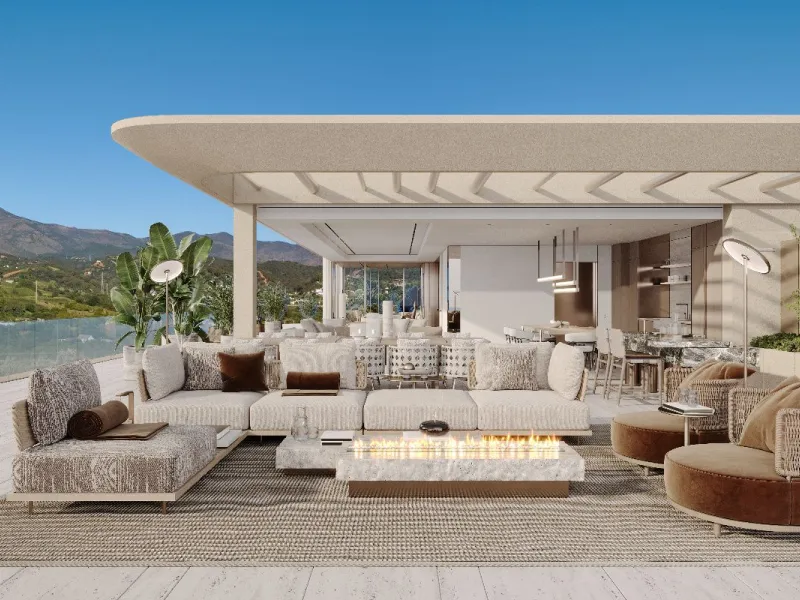 Exclusive Duplex Penthouse on Estepona's Beachfront, Costa del Sol