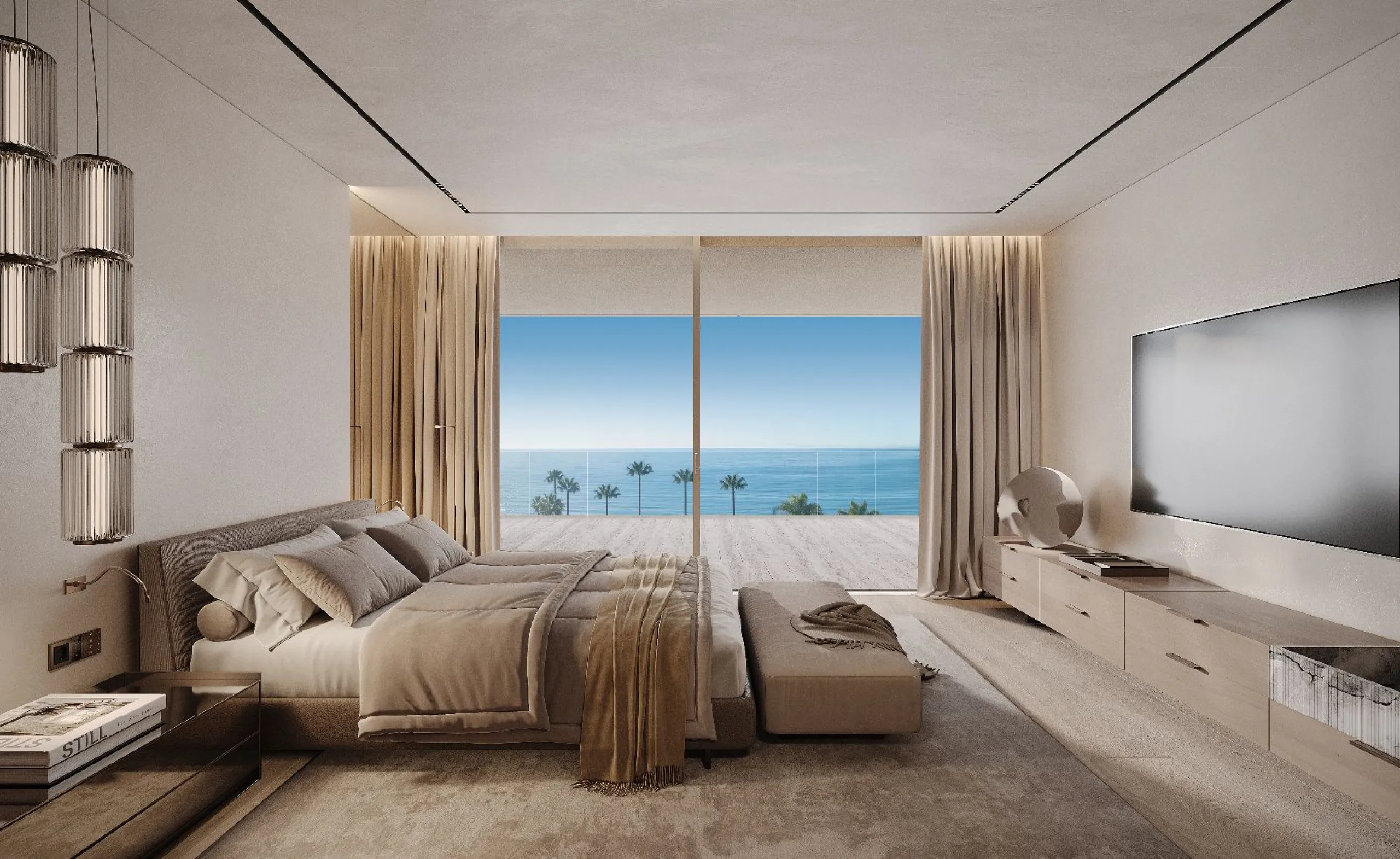 Exclusive Duplex Penthouse on Estepona's Beachfront, Costa del Sol