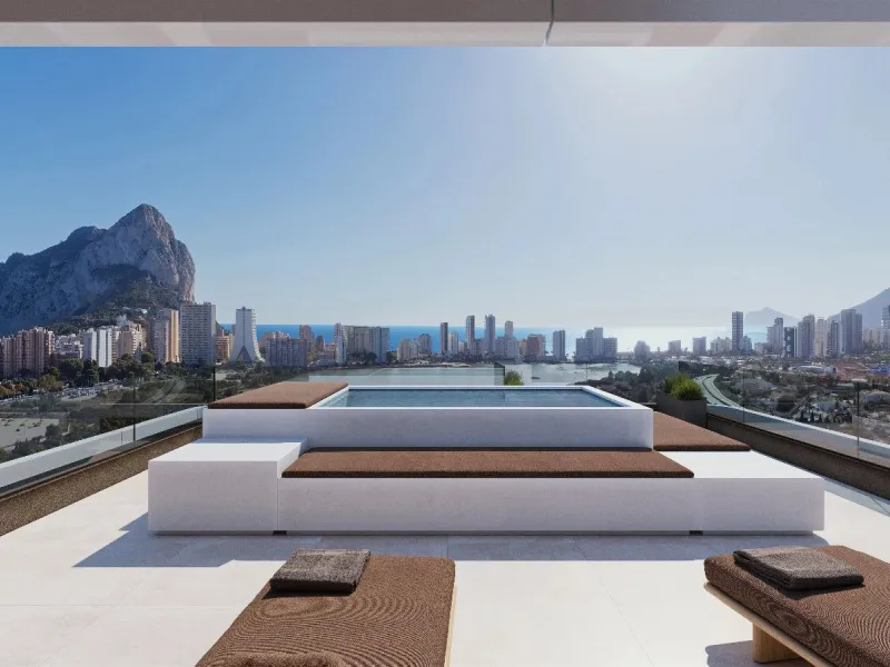 Исключительная квартира на стадии строительства в Calpe, Alicante