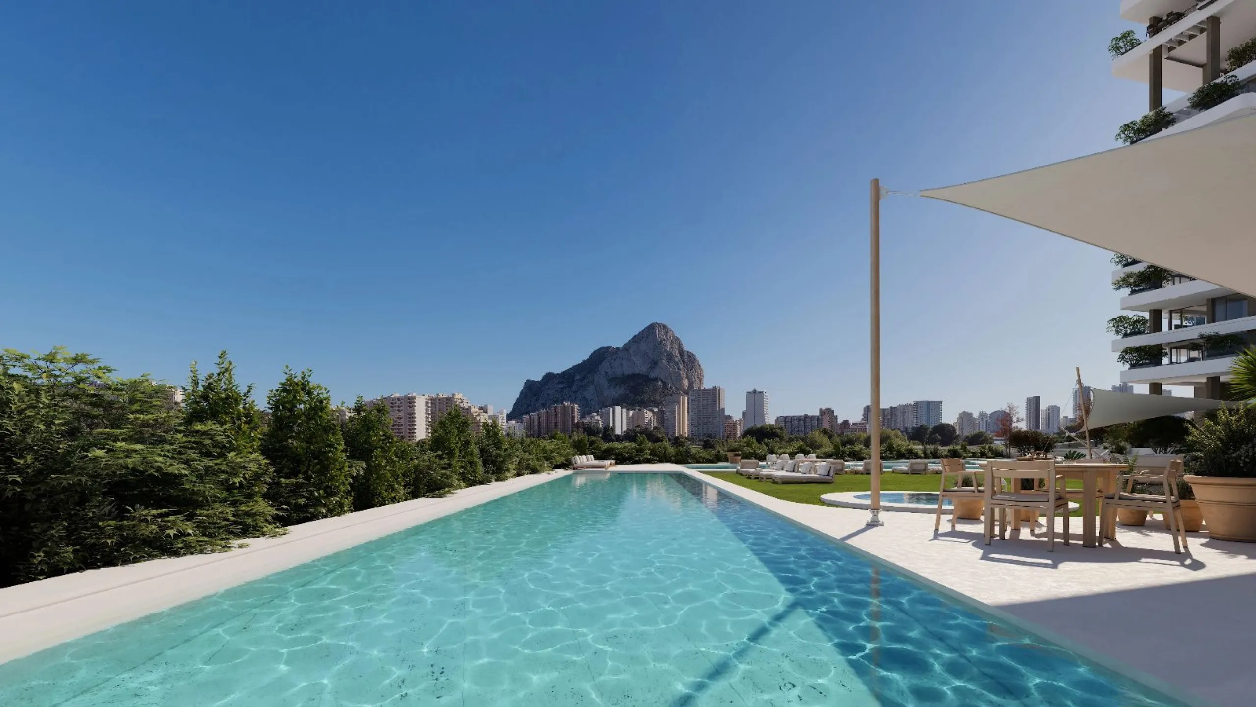 Исключительная квартира на стадии строительства в Calpe, Alicante