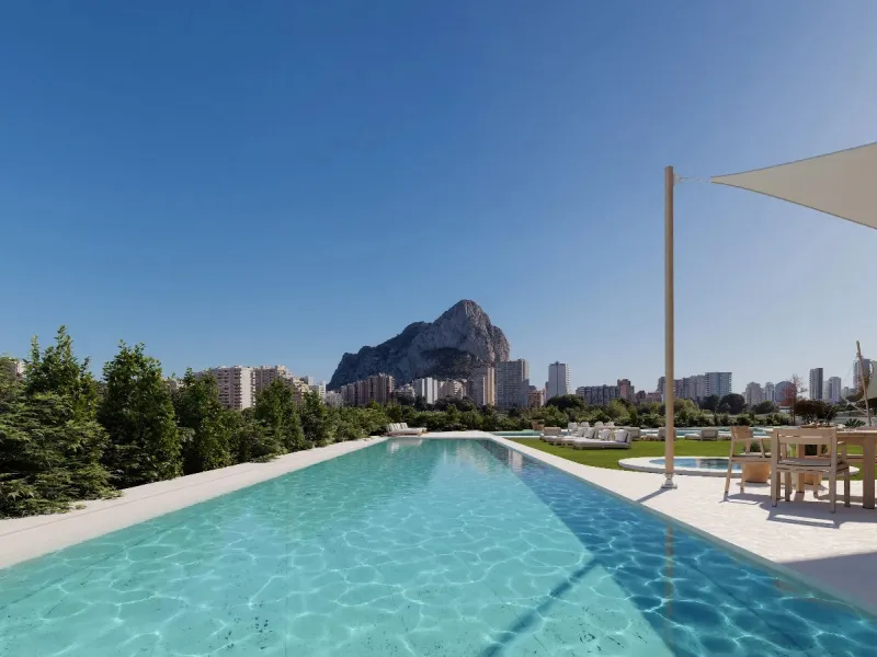 Исключительная квартира на стадии строительства в Calpe, Alicante