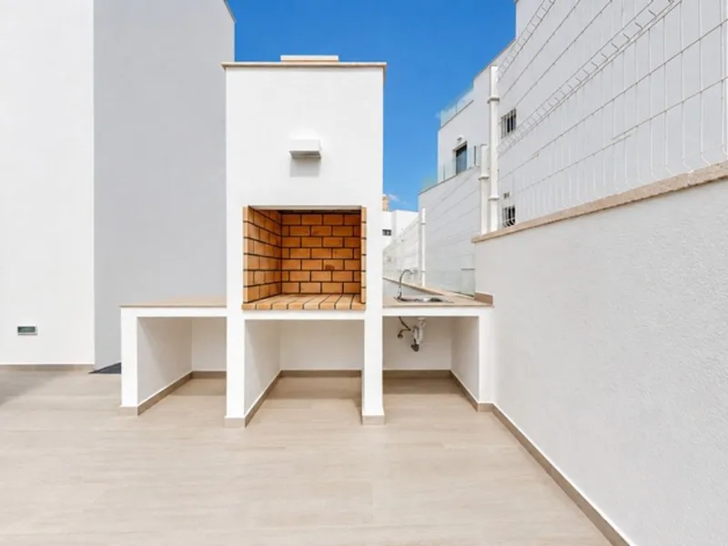 Современное шале с видом на море в Finestrat, Alicante
