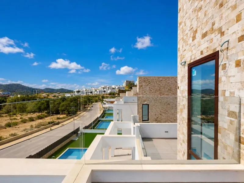 Современное шале с видом на море в Finestrat, Alicante