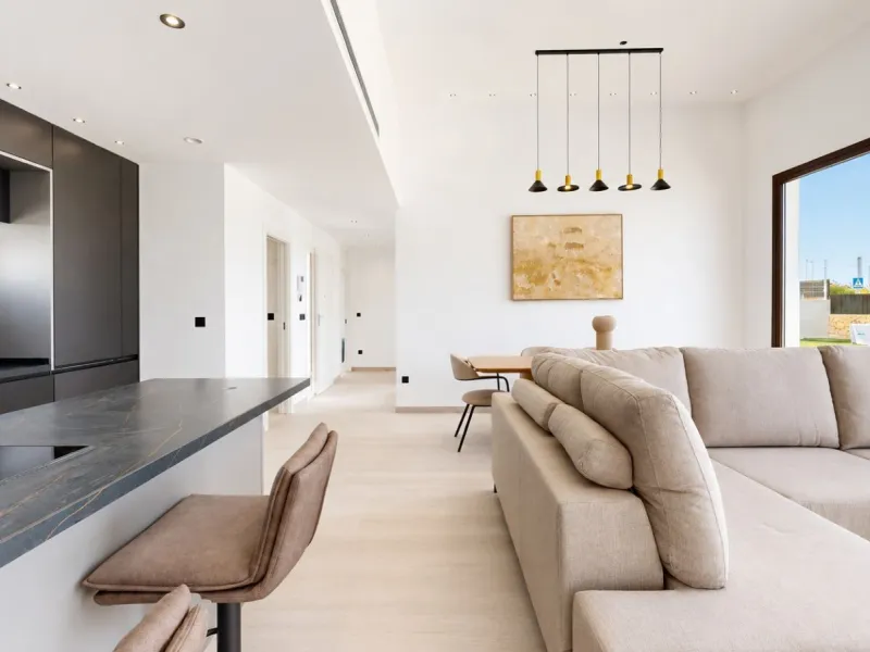 Современное шале с видом на море в Finestrat, Alicante