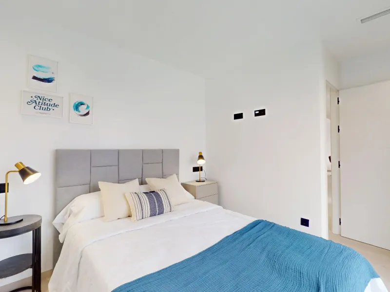 Современное шале с видом на море в Finestrat, Alicante