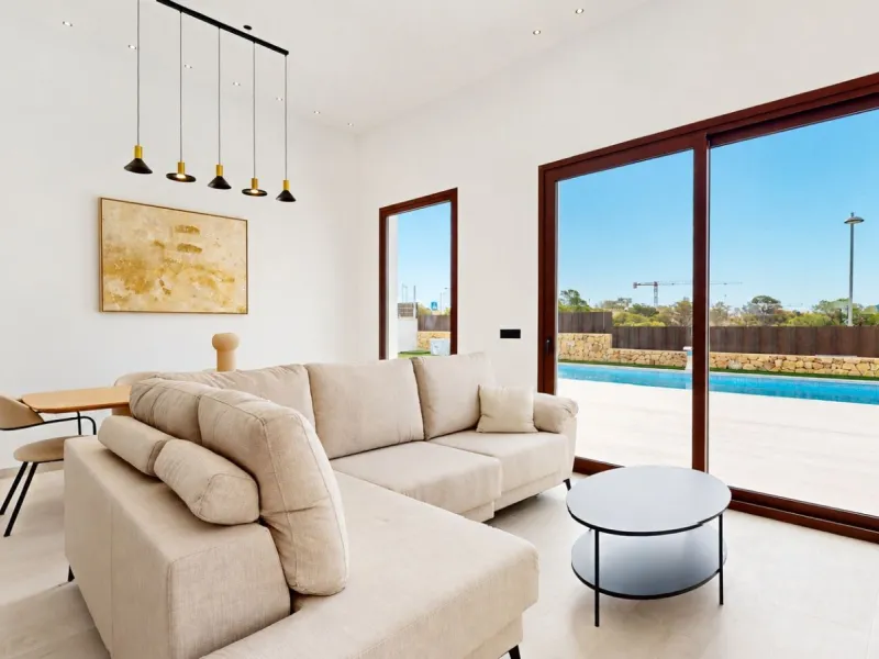 Современное шале с видом на море в Finestrat, Alicante