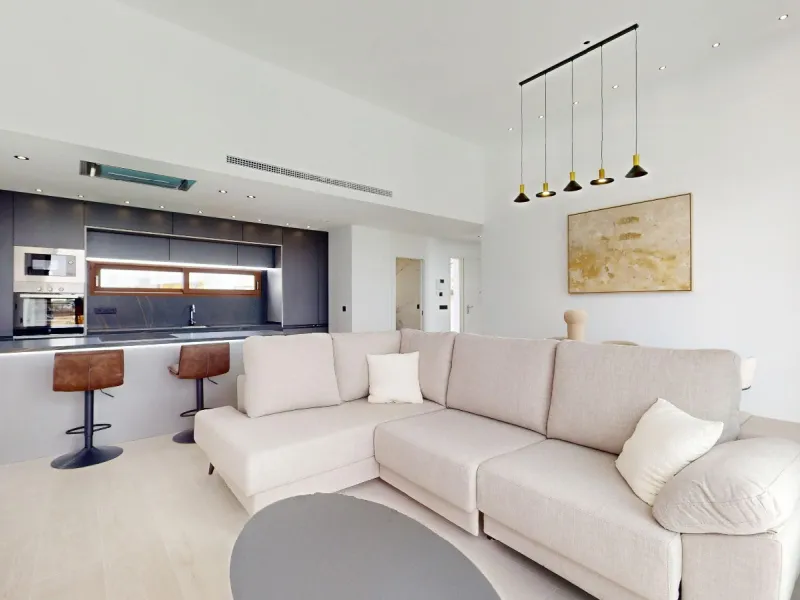 Современное шале с видом на море в Finestrat, Alicante