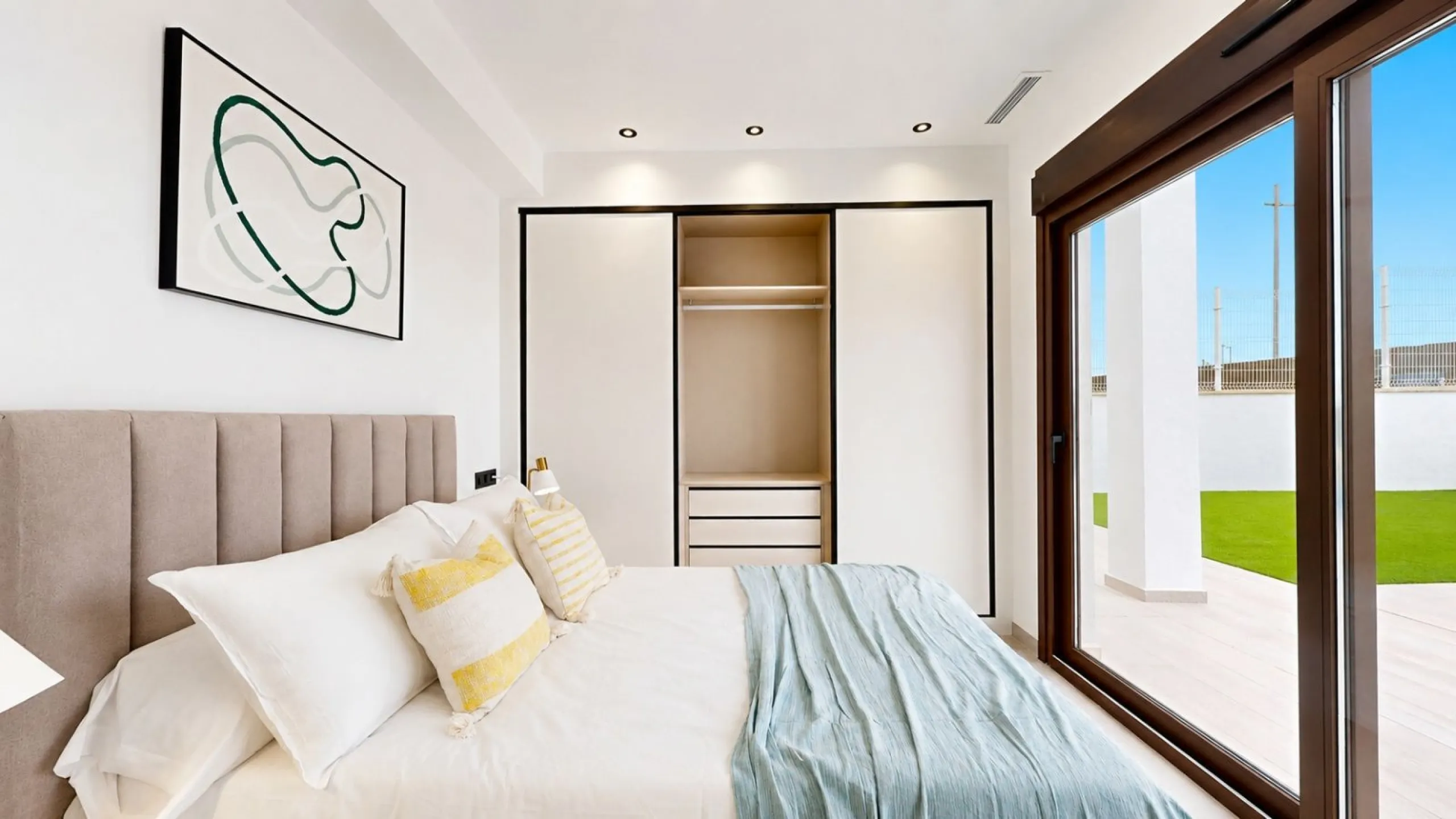 Современное шале с видом на море в Finestrat, Alicante